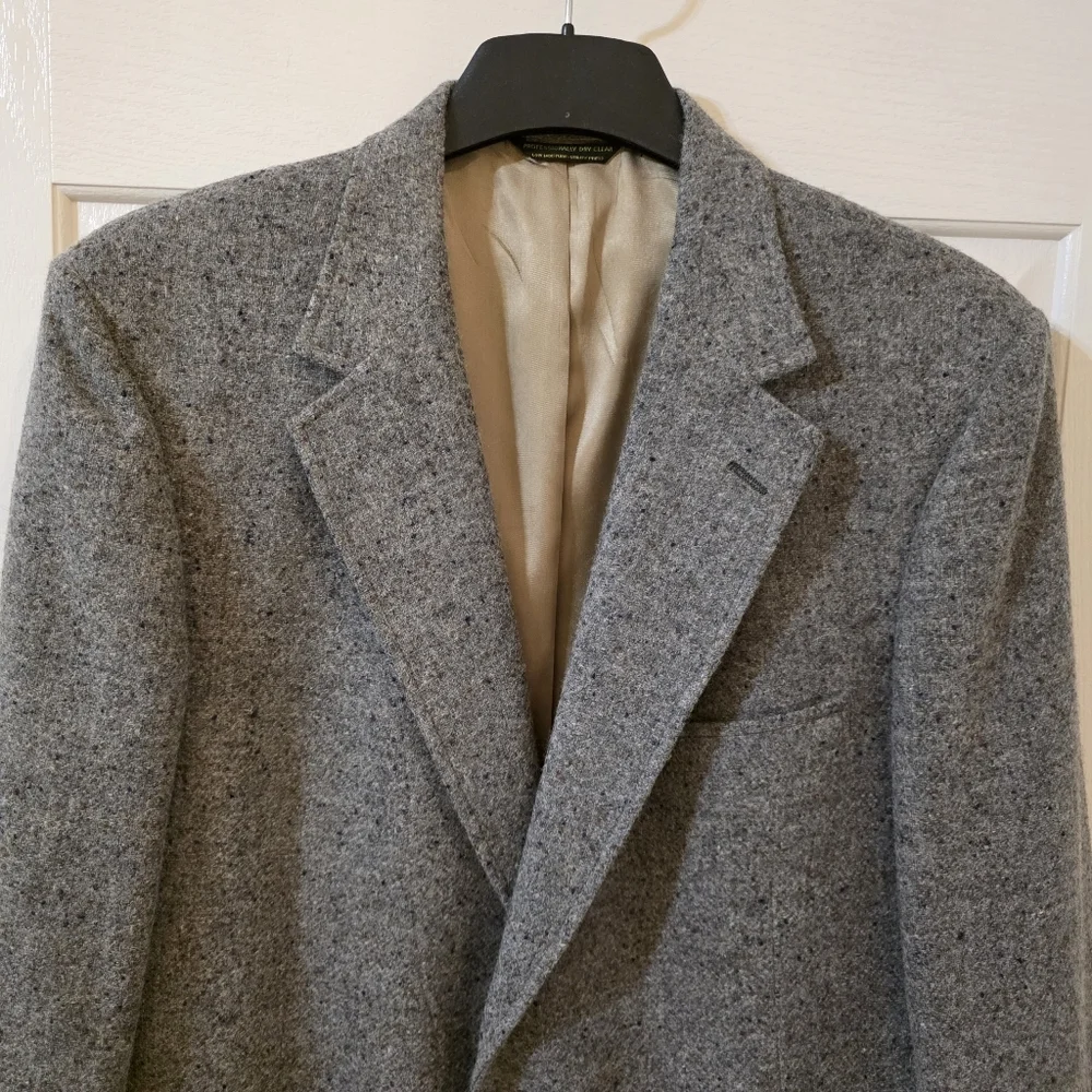 Johnny Carson Classic Gray Men's Blazer